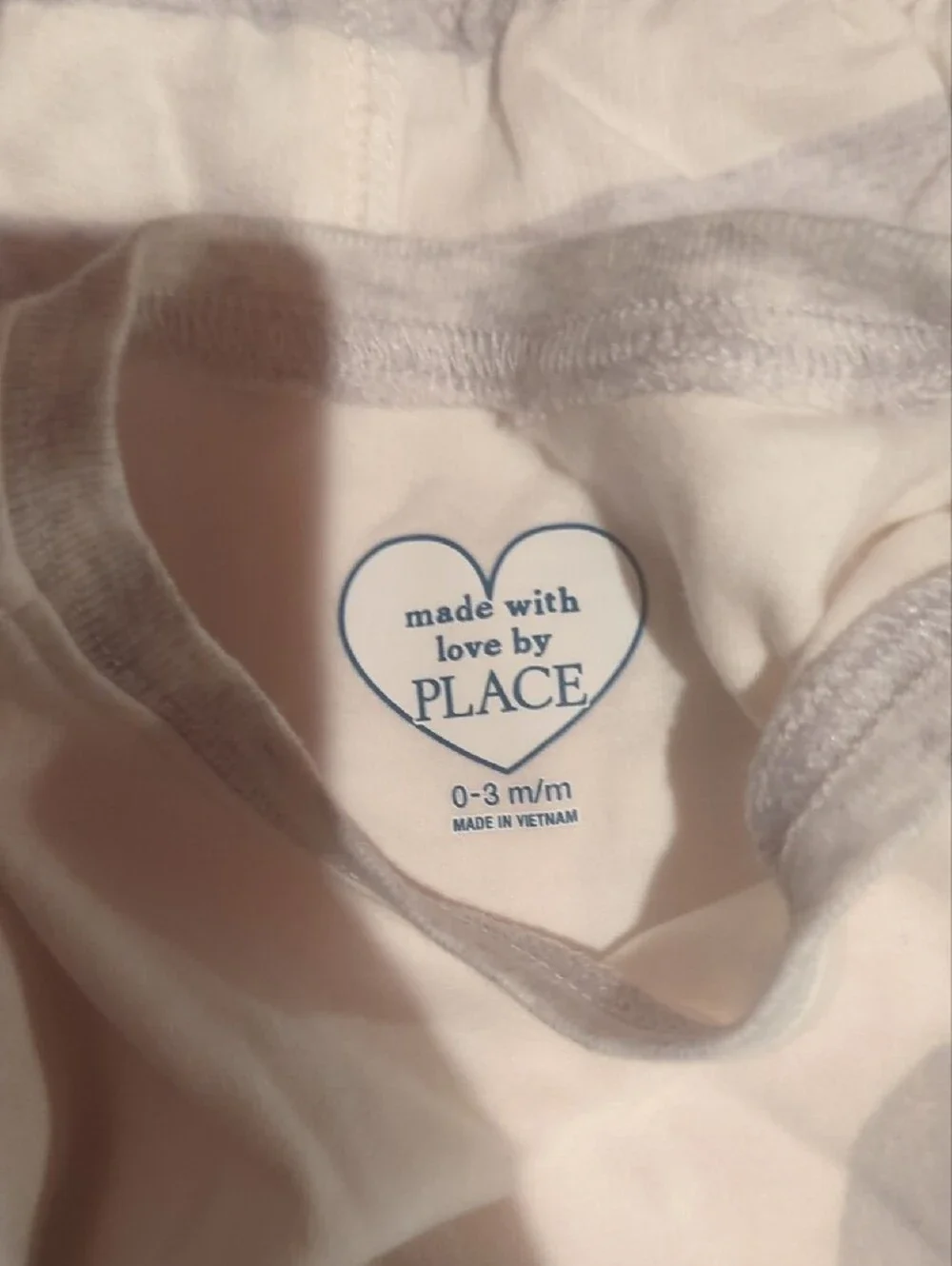 The Children's Place White and Light Gray Puppy Pajama Set